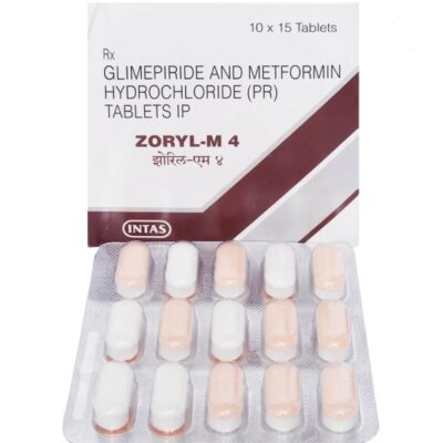 ZORYL M 4 TABLET | SpeedoMed