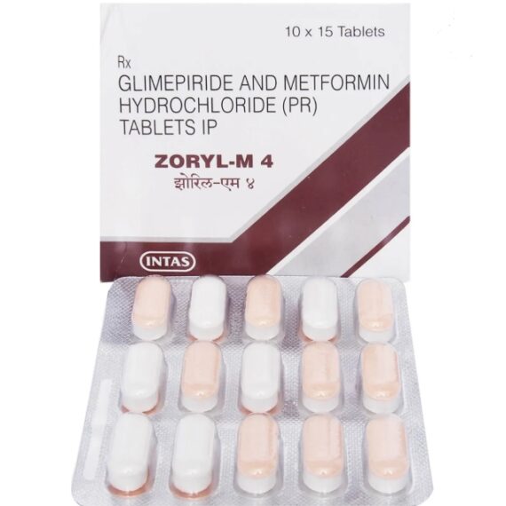 ZORYL M 4 TABLET | SpeedoMed