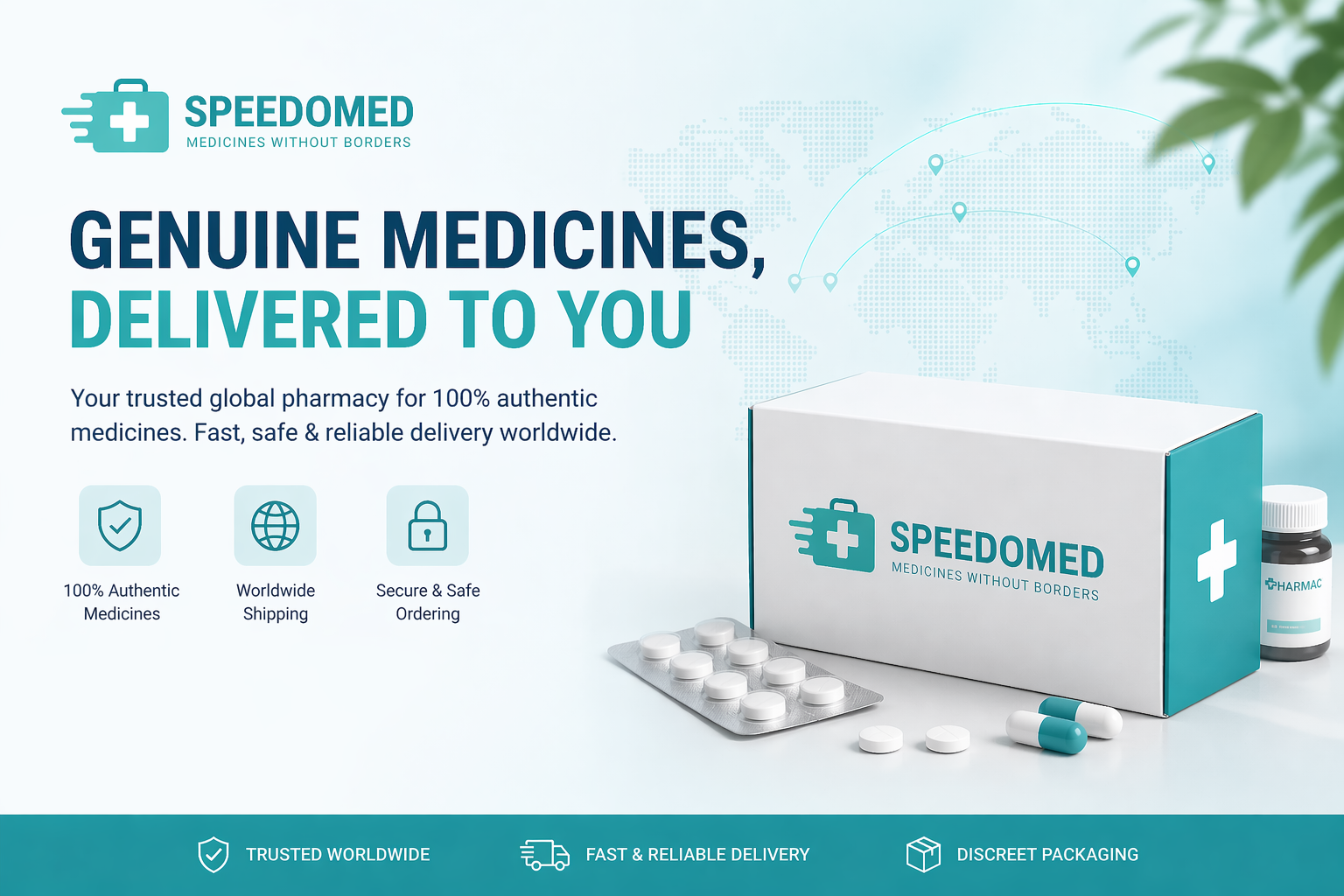 genuine medicines delivered to you by speedomed