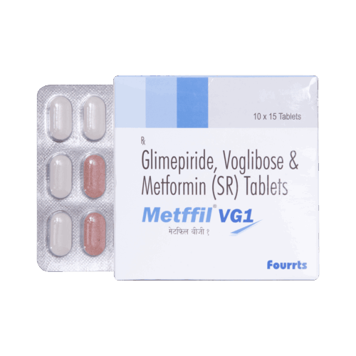 Metffil VG 1mg/500mg/0.2mg Tablet SR